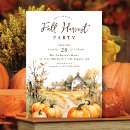 Search for pumpkin patch party invitations Rustic