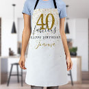 Search for 40 and fabulous aprons Trendy