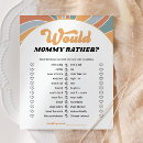 Search for would she rather games Who knows mummy best