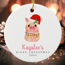 Search for baby pig christmas tree decorations For kids