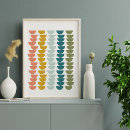 Search for green tones posters Geometric