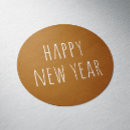 Search for happy new year stickers simple