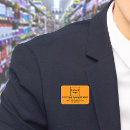 Search for orange name tags Business