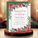 Search for christmas engagement party invitations Floral