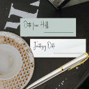 Search for wedding reception business cards Black and white