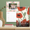 Search for new year calendars Flowers