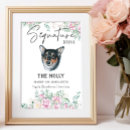 Search for dog signature drink wedding signs Pet