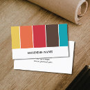 Search for colour consultant business cards Elegant