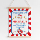 Search for welcome carnival signs Circus birthday welcome