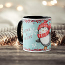 Search for blue penguin mugs Snowflake