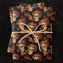 Search for red rose wrapping paper Gothic