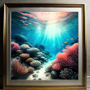 Search for tropical reef posters Underwater