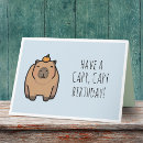 Search for giant birthday cards Capybara