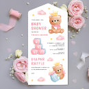 Search for queen baby shower invitations Crown