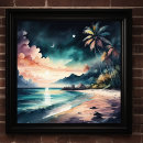 Search for watercolor waves painting posters Colourful