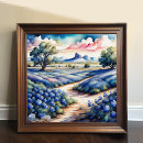 Search for bluebonnet posters Watercolor