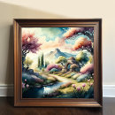 Search for painted mountains posters Colourful