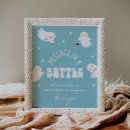 Search for message in a bottle sign posters Baby shower advice