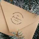 Search for circular address rubber stamps Minimalist
