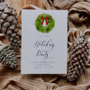 Search for evergreen christmas invitations Festive