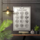 Search for adult calendars Black and white