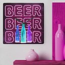 Search for neon bar clocks Beer