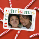Search for merry christmas magnets Typography