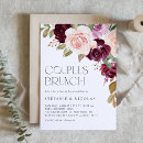 Search for couples brunch invitations Floral