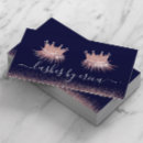 Search for crown business cards Makeup artist