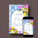 Search for lemon baby shower Italian