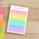 Search for rainbow post it notes Girly