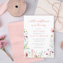 Search for little wildflower baby girl shower invitations Summer