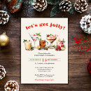 Search for cocktail christmas invitations Lets get jolly