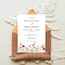 Search for watercolor flowers wedding invitations Bohemian