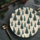 Search for evergreen paper plates Rustic christmas