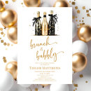 Search for champagne gold invitations Brunch and bubbly