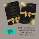Search for filigree cards Black and gold