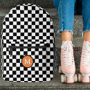 Search for black and white checkered bags For kids