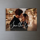 Search for magnetic save the dates Typography