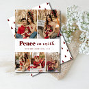 Search for peace earth christmas cards Stylish