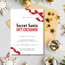 Search for secret santa invitations Modern