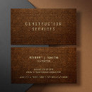 Search for construction business cards Masculine