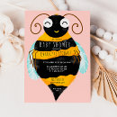 Search for bee baby girl shower invitations Mummy to bee