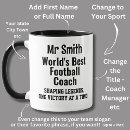 Search for football coaches mugs For him
