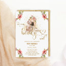 Search for girl teddy bear birthday invitations Baby girl