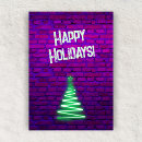 Search for neon christmas cards 80s