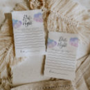 Search for date night bridal shower games Watercolor