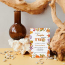 Search for turning two birthday invitations Pumpkin