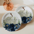 Search for blue pumpkin plates Rustic