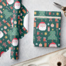 Search for cookies wrapping paper Santa
